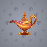 Genie Lamp #4658