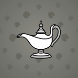 Genie Lamp #4661 Genie Lamp #4661