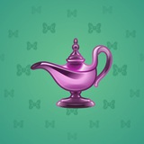 Genie Lamp #4664 Genie Lamp #4664