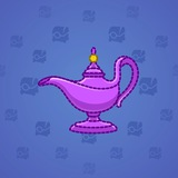 Genie Lamp #4673 Genie Lamp #4673
