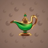 Genie Lamp #4685