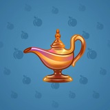 Genie Lamp #4703