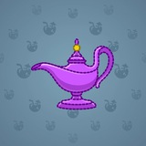 Genie Lamp #4715 Genie Lamp #4715