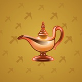 Genie Lamp #4735 Genie Lamp #4735