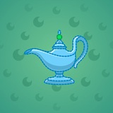 Genie Lamp #4747