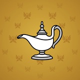 Genie Lamp #4750 Genie Lamp #4750