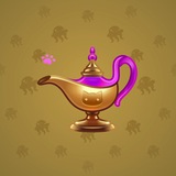 Genie Lamp #4751 Genie Lamp #4751