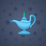 Genie Lamp #4756 Genie Lamp #4756