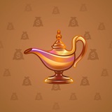 Genie Lamp #4762 Genie Lamp #4762