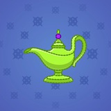 Genie Lamp #477