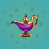 Genie Lamp #4777 Genie Lamp #4777