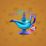 Genie Lamp #4780 Genie Lamp #4780