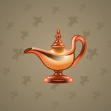 Genie Lamp #4783 Genie Lamp #4783