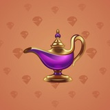 Genie Lamp #4786