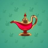 Genie Lamp #4798 Genie Lamp #4798