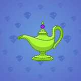 Genie Lamp #4799