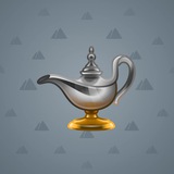Genie Lamp #4805 Genie Lamp #4805