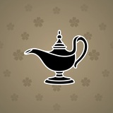 Genie Lamp #4808