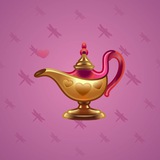 Genie Lamp #4809 Genie Lamp #4809