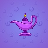 Genie Lamp #4810 Genie Lamp #4810