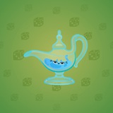Genie Lamp #4814