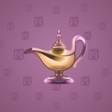 Genie Lamp #4819 Genie Lamp #4819