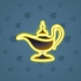Genie Lamp #4820