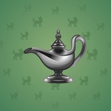 Genie Lamp #4825 Genie Lamp #4825