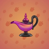 Genie Lamp #4848 Genie Lamp #4848