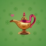 Genie Lamp #4854