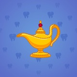 Genie Lamp #4863