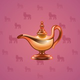 Genie Lamp #4864