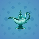 Genie Lamp #4870