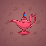 Genie Lamp #4871 Genie Lamp #4871