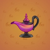Genie Lamp #4872 Genie Lamp #4872