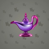 Genie Lamp #4874 Genie Lamp #4874