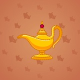 Genie Lamp #488