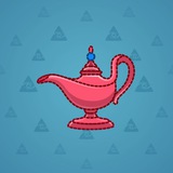 Genie Lamp #4881 Genie Lamp #4881