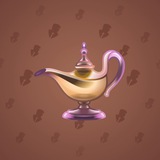 Genie Lamp #489