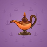 Genie Lamp #4891 Genie Lamp #4891