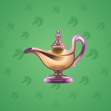 Genie Lamp #4892