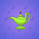 Genie Lamp #4893