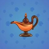 Genie Lamp #4896 Genie Lamp #4896