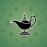 Genie Lamp #4910