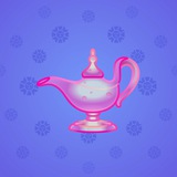 Genie Lamp #4911