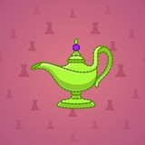 Genie Lamp #4920 Genie Lamp #4920