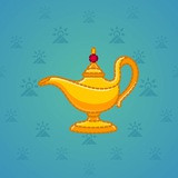 Genie Lamp #4927 Genie Lamp #4927