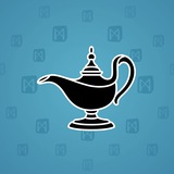 Genie Lamp #4938 Genie Lamp #4938