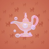 Genie Lamp #4951