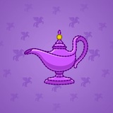 Genie Lamp #4957 Genie Lamp #4957